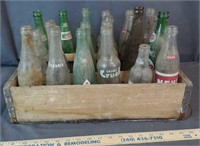 Soda Crate Full of Soda Bottles