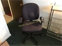 Upholstered  Swivel Office Chair