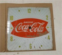 Very Early Coca-Cola Clock Face