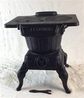 Cast Iron Leadmine Caboose Coal Stove