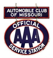 AAA Service Sign Automobile Club of Missouri