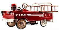 Vintage Pedal Fire Truck