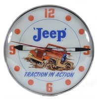 Jeep Dealership Advertising Clock