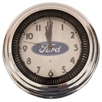 Ford Dealership Neon Clock