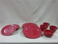 (12) Noble Excellence Candy Apple Dish Set
