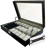 Watch Box Organizer Pillow Case - 24 Slot Luxury