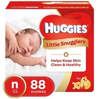 HUGGIES LITTLE SNUGGLERS, New Born, Baby Diapers,