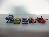 "Used" (5) Disney Pixar Cars Die Cast Chara