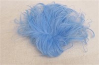 "Used" Blue Costume Wig