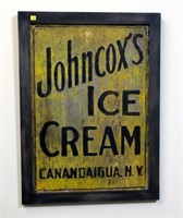 28" x 20" Johncox's Ice Cream, Canandaigua NY