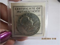 1959 Silver Ben Franklin Half Dollar Denver Mint