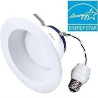 EcoSmart 5 in. and 6 in. White Integrated LED