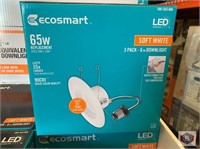 EcoSmart 5 in. and 6 in. White Integrated LED