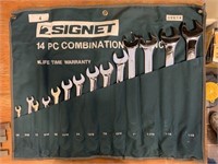 SIGNET 14Pc Combination SAE Wrench Set
