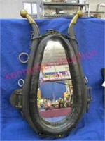 nice old horse hames & collar mirror set (2of2)