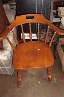 Early American wooden chair