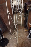 6ft Plus Iron stand and vase