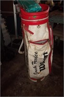 Leather Wilson  golf bag