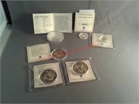 3 $5 Desert Storm coins 1991 & ratification of