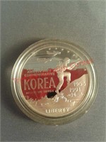 38th anniversary commemorative Korea dollar coin