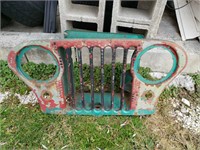 Vintage Original Jeep Grille