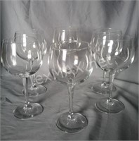 (6) Wine Glass Set