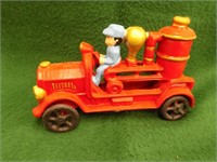 6 3/4" Repro Cast Fire Engine, Made in China