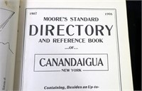 Lot, 6 Canandaigua, NY directories: 1906-7, 1907-8