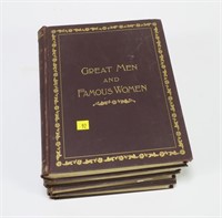 "Great Men and Famous Women," 4 Vols, edited by