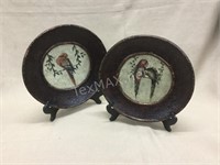 Stein Mart  Decorative Bird Plates