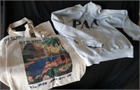 Vintage Pan Am Sweatshirt & Totes