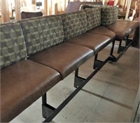 Heavy Duty 16ft Banquette Seating Wall Bench