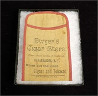 Dwyer's Cigar Store, Canandaigua NY tobacco pouch