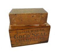 Urbana Wine Co. Gold Seal Champagne lift-top