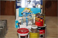 Lot of assorted repair products