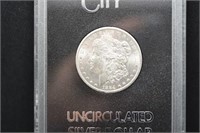 1884 CARSON CITY UNCIRCULATED SILVER DOLLAR IN