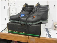 Work1 Black sz10EEE Steel Toe Boots $120