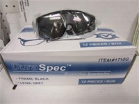 12pcs. DuraSpec Grey Safety SunGlasses LAST ONE
