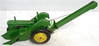 JD 60 with Mounted Corn Picker
