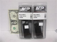 TWO M&P 40 Compact Magazines