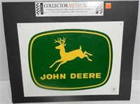 JD Tin Collector Metal Sign