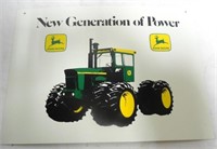 JD  Tin Sign "New Generation of Power"