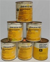 Lot of 6 JD Paint Cans