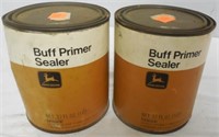 Lot of 2 JD Buff Primer Sealer Cans