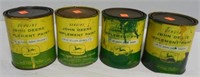 Lot of 4 Genuine JD Implement Paint Cans
