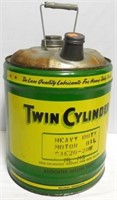 JD Twin Cylinder Heavy Duty Motor Oil Can