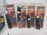FOUR Meggar BROWNING 9mm Magazines