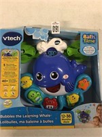 VTECH BUBBLES THE LEARNING WHALE