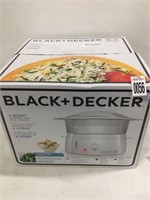BLACK+DECKER 4QT STEAMER & RICE COOKER