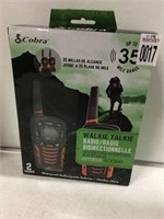 COBRA 2 RADIOS WALKIE TALKIE